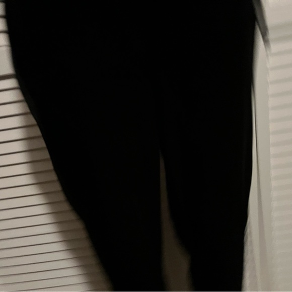 Pretty Belle Vere size 8 black velvet tuxedo look pants NWT - Picture 5 of 7